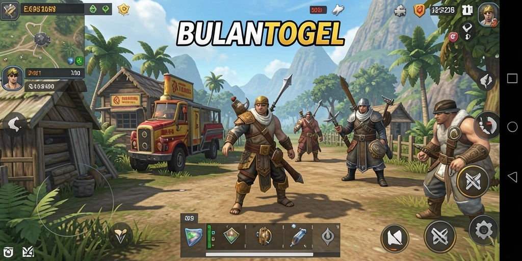 Screenshot dari gameplay BULANTOGEL yang penuh petualangan.