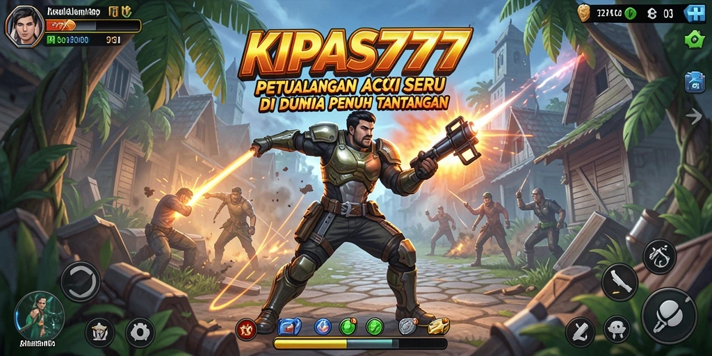 Tampilan seru dari aksi mendebarkan di KIPAS777.