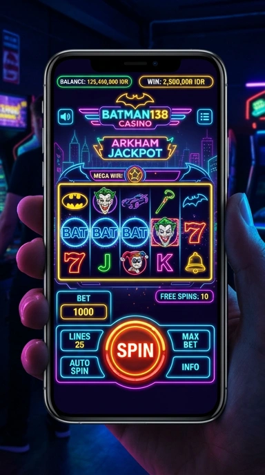 Tampilan antarmuka pengguna yang intuitif di batman138.